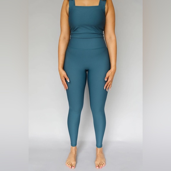 Salt Project Ribbed Energy Tank & Legging Set (Size Small) - Picture 8 of 8
